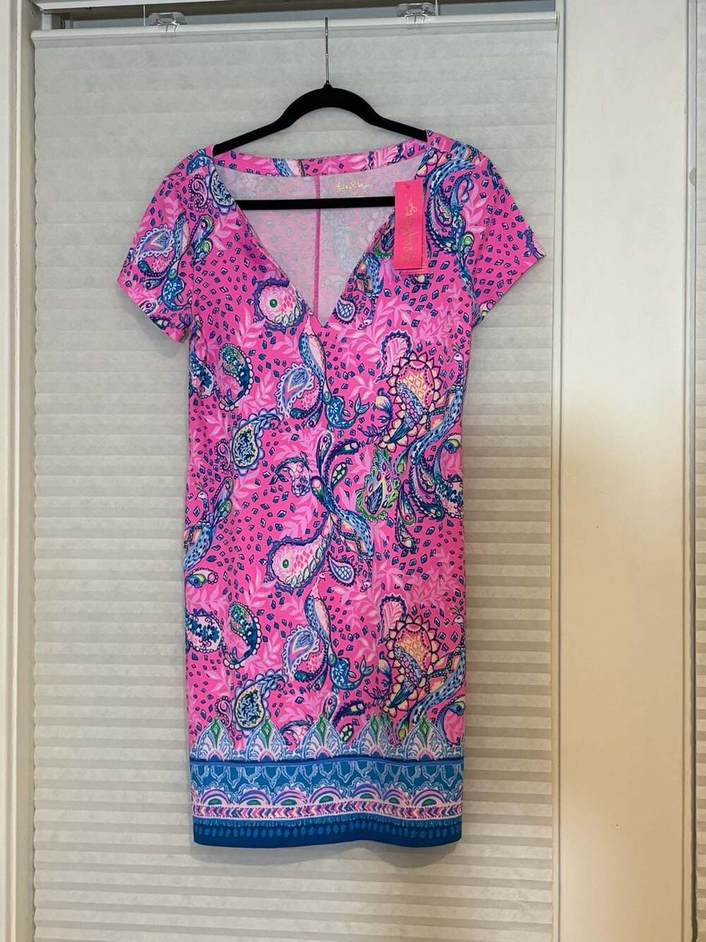Lilly Pulitzer Sophiletta Dress Size M Plumeria Pink Strut Your Stuff